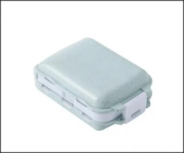 Preview: Pillen Box mit zusätzlichen Fach